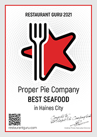 Restaurant Guru Best Seafood Award 2021